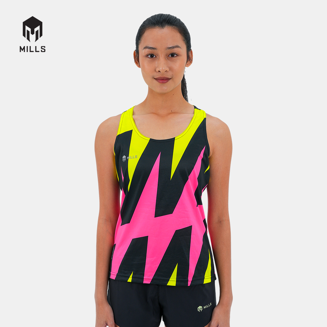 MILLS Singlet Wanita Running Enercharge Running Tank Top Women 01100026