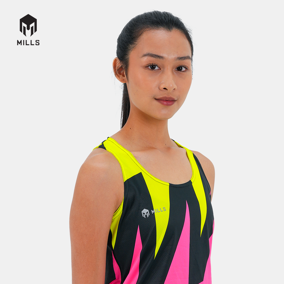 MILLS Singlet Wanita Running Enercharge Running Tank Top Women 01100026