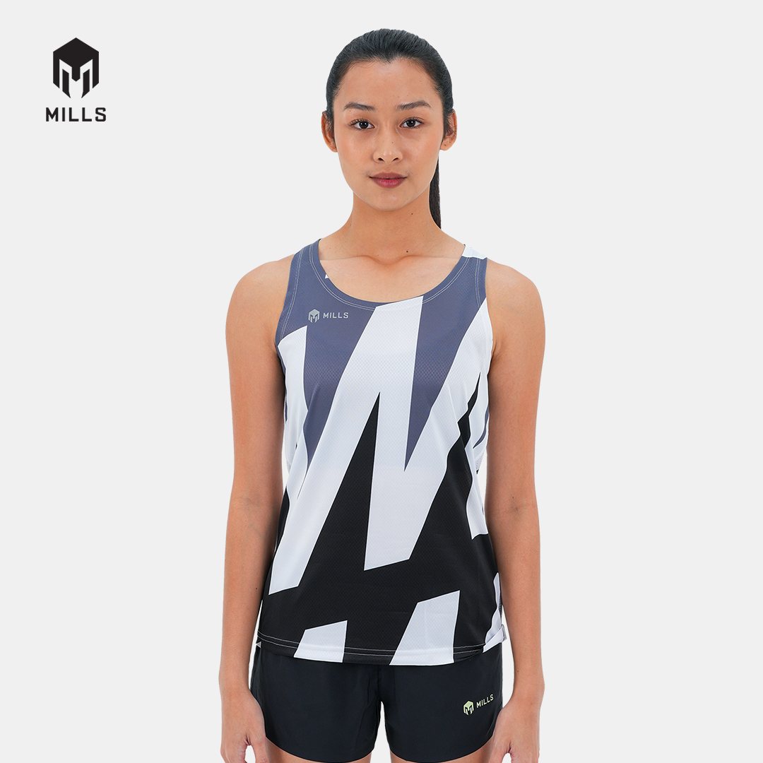 MILLS Singlet Wanita Running Enercharge Running Tank Top Women 01100026