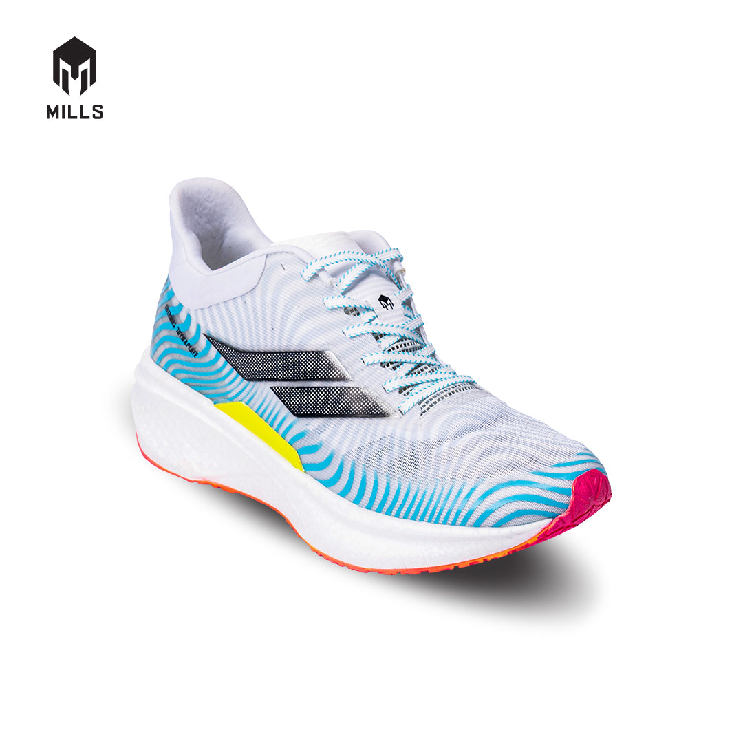 Mills Sepatu Enermax Dynaplate White / LT. Blue / Magenta 9100701