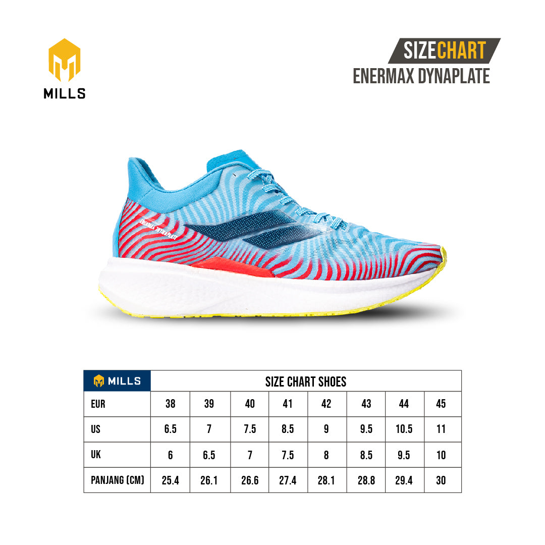 Mills Sepatu Enermax Dynaplate White / LT. Blue / Magenta 9100701