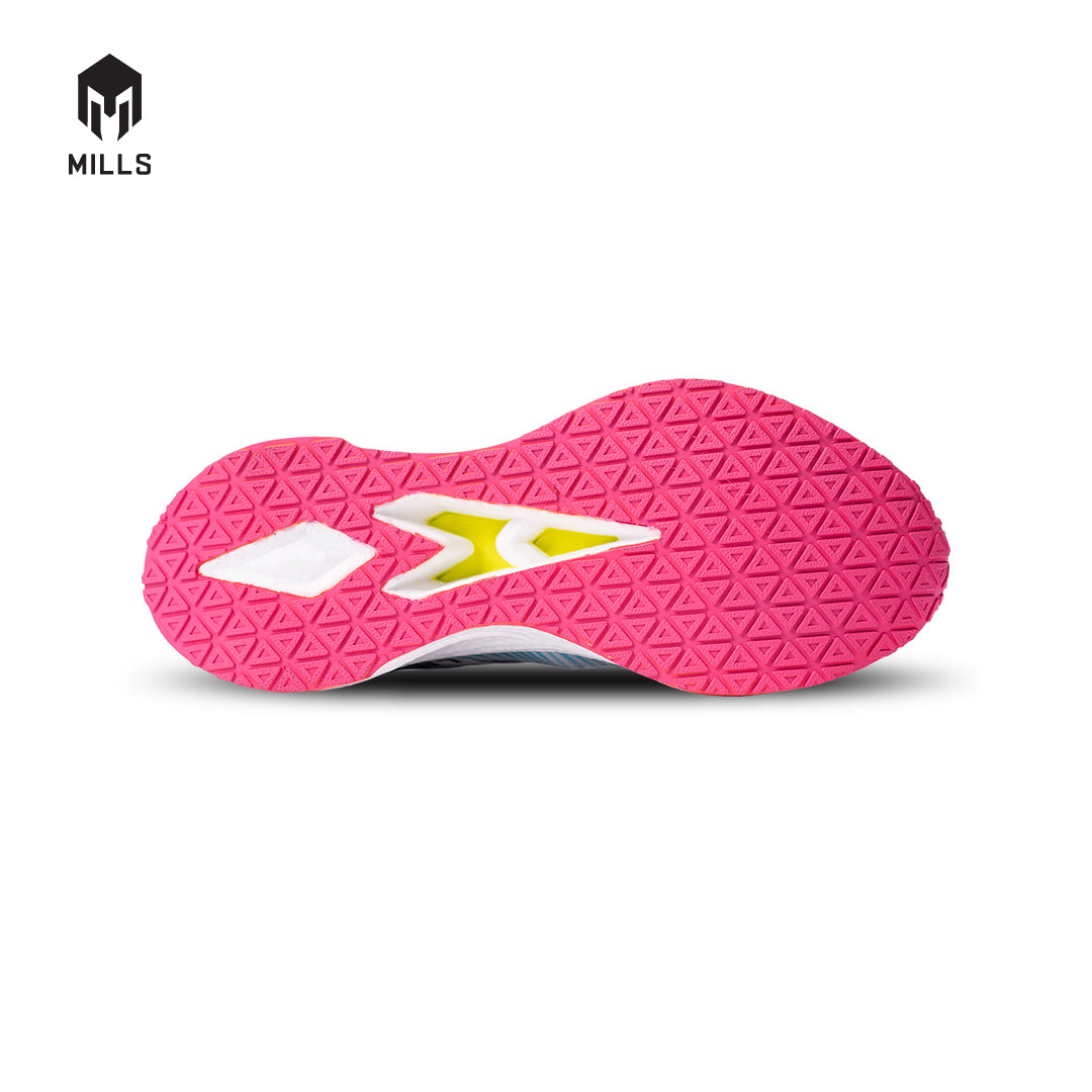 Mills Sepatu Enermax Dynaplate White / LT. Blue / Magenta 9100701