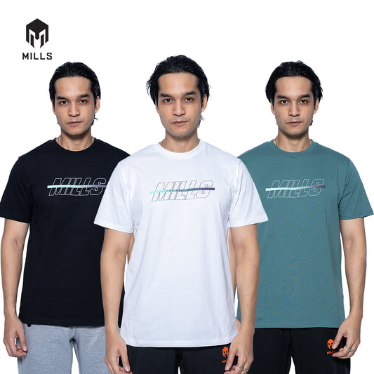 MILLS Kaos Oblong Katun Cotton T-Shirt Gradient 21035