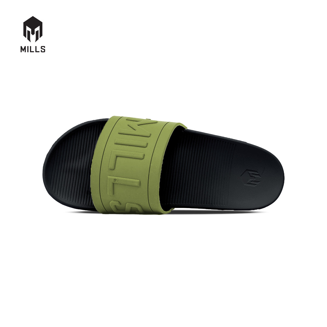 MILLS Sandal Hopper Go Slides Olive / Black 9901006