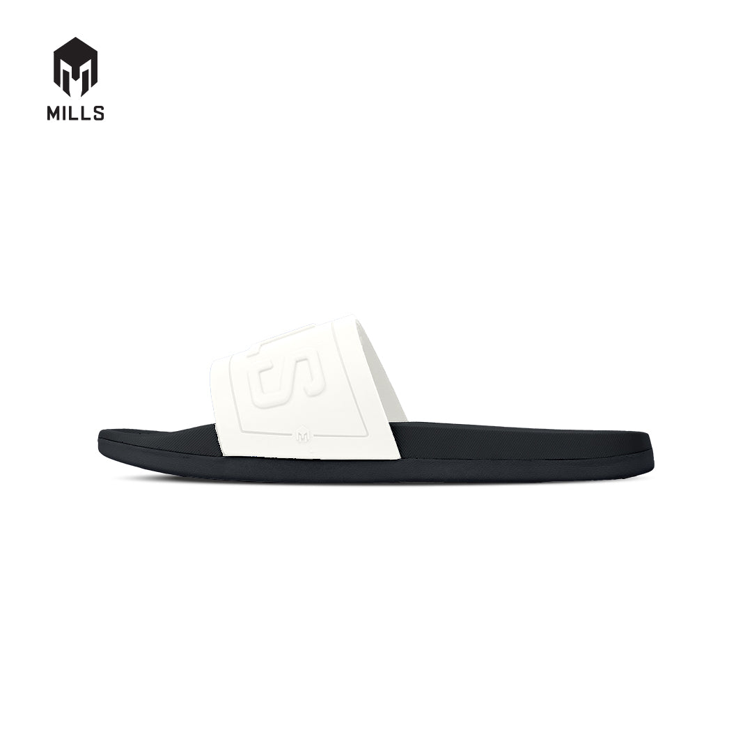 MILLS Sandal Hopper Go Slides White / Black 9901007