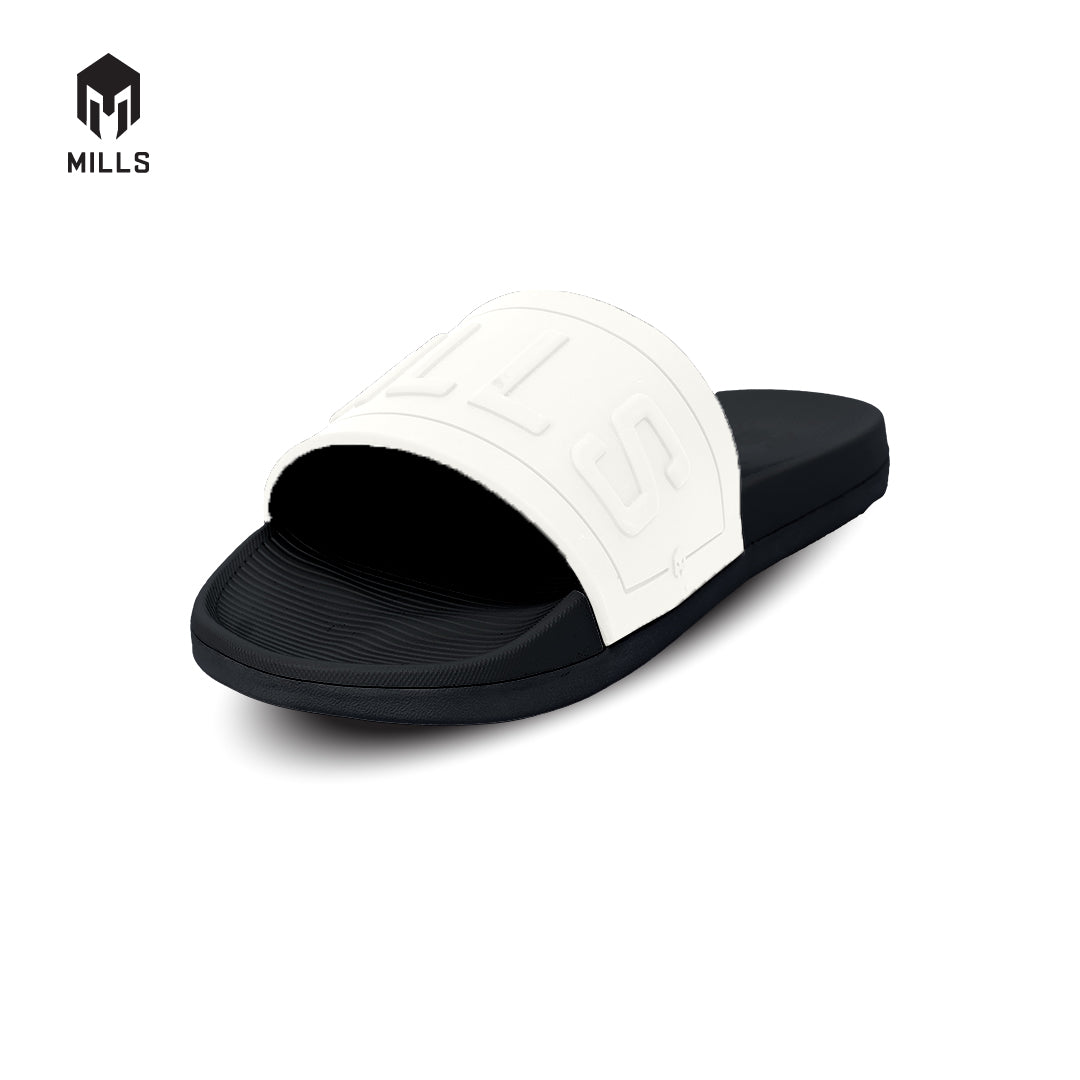 MILLS Sandal Hopper Go Slides White / Black 9901007