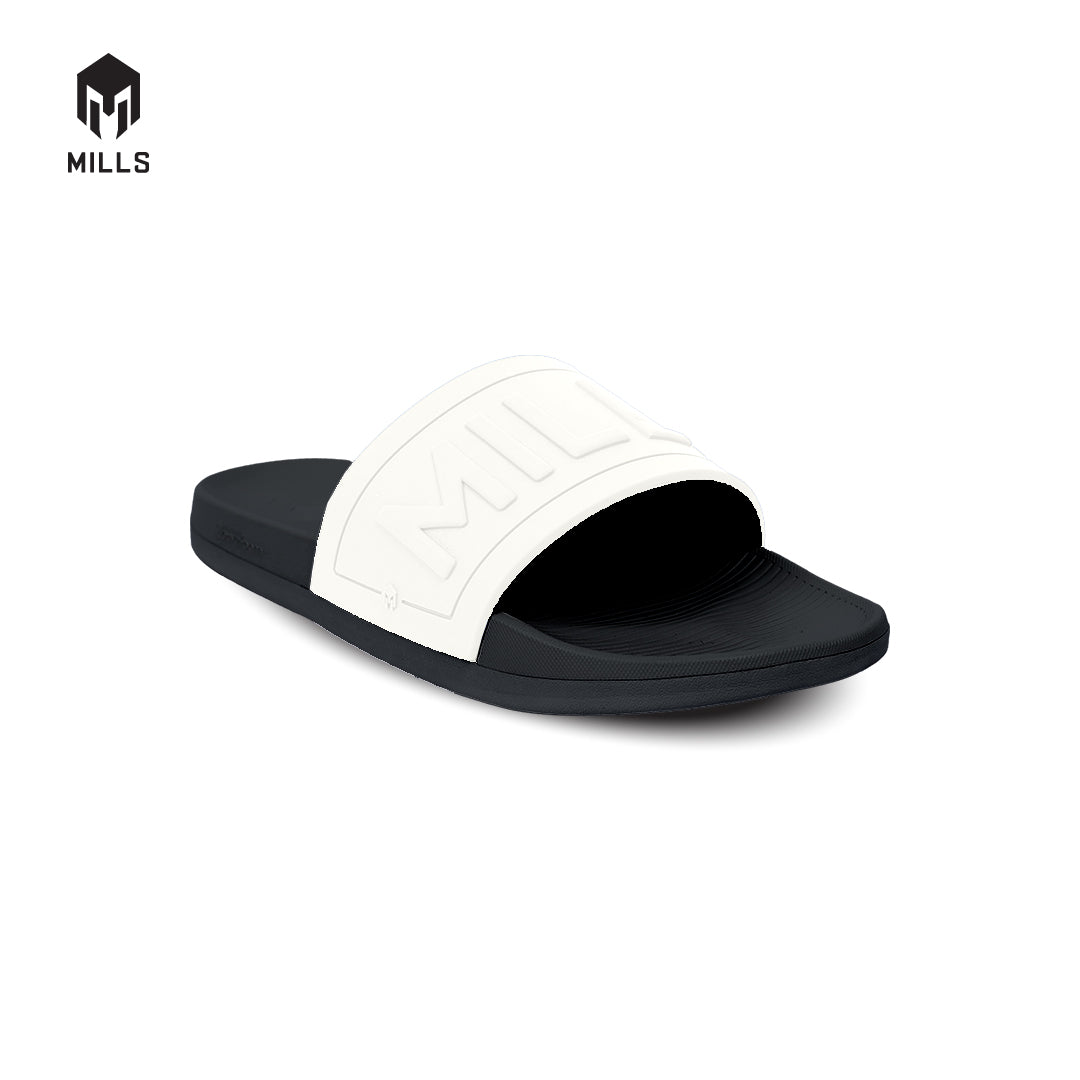 MILLS Sandal Hopper Go Slides White / Black 9901007