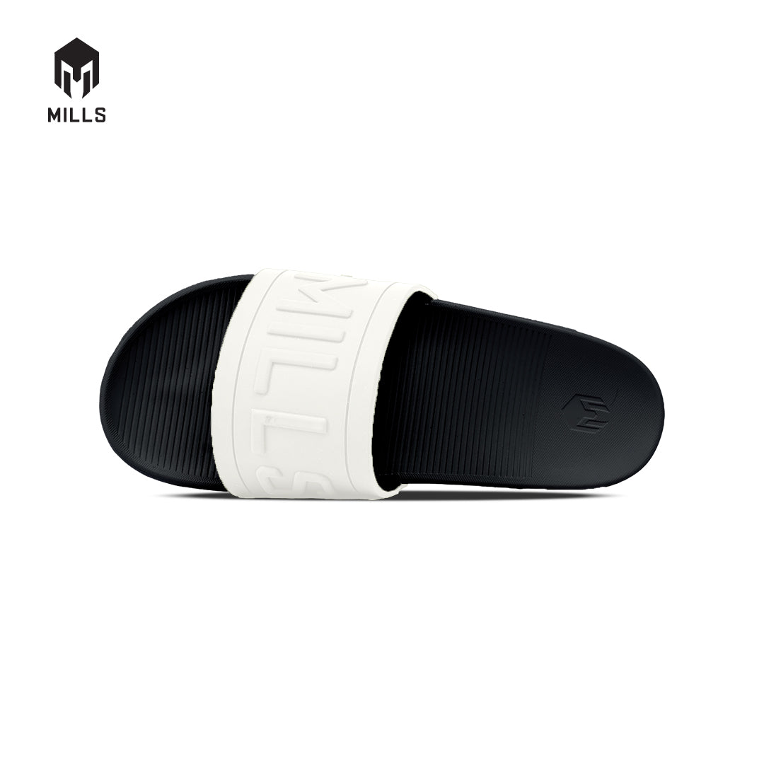 MILLS Sandal Hopper Go Slides White / Black 9901007