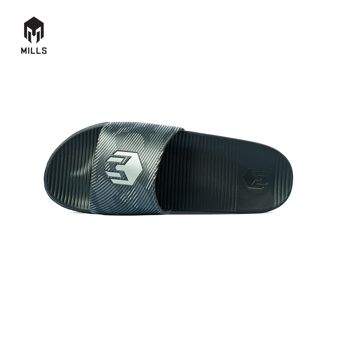 MILLS Sandal Joy Slide Necrom Grey / Black 9901201