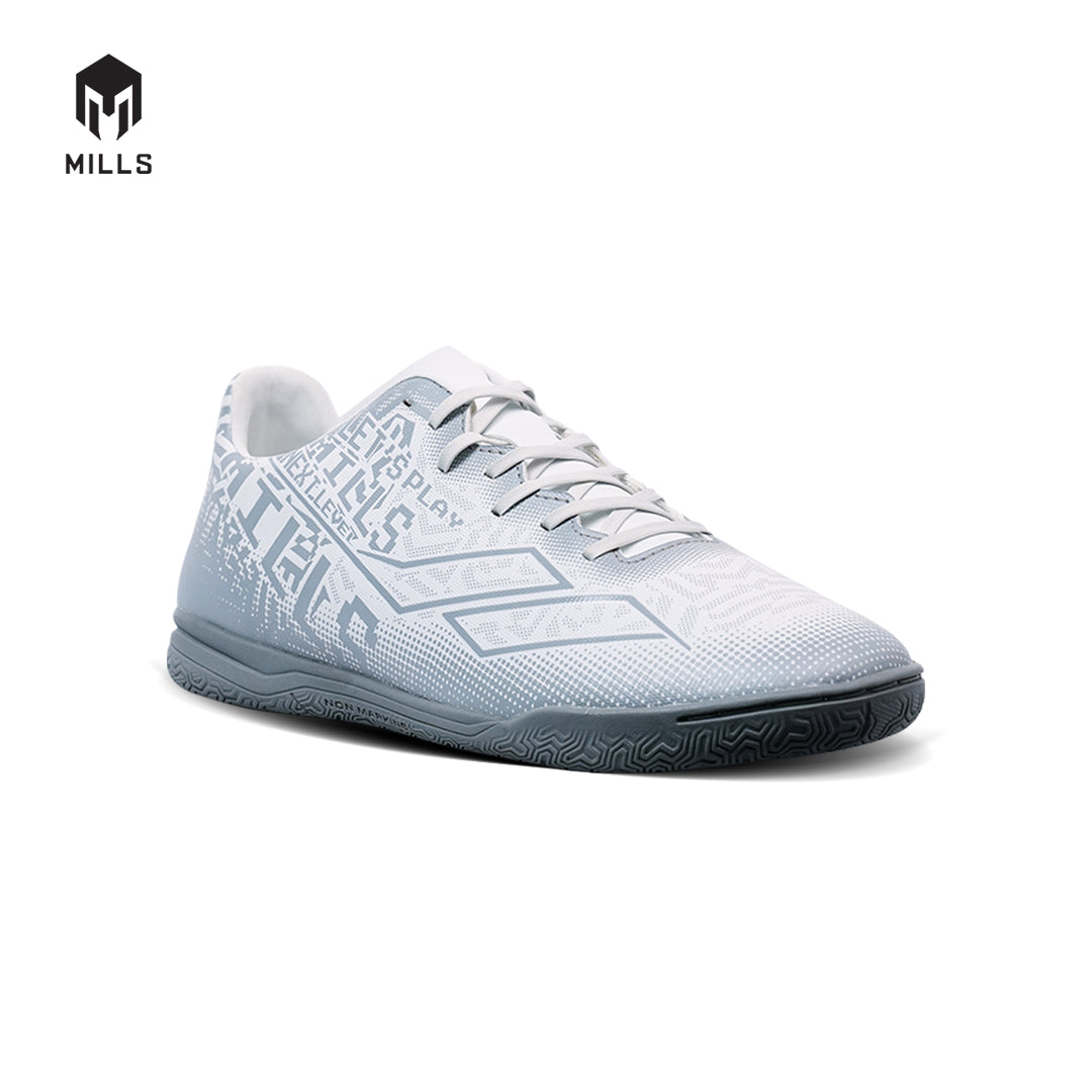 MILLS Sepatu Futsal Blazar IN JR LT.GREY/DK.GREY 9800702