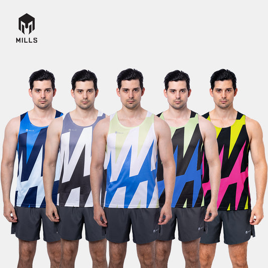 MILLS Baju Olahraga Running Enercharge Running Tshirt Men 00100097