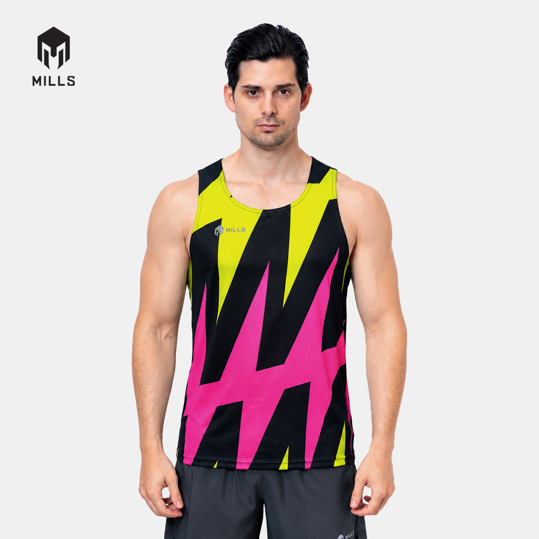 MILLS Singlet Running Enercharge Running Tank Top Men 01100020