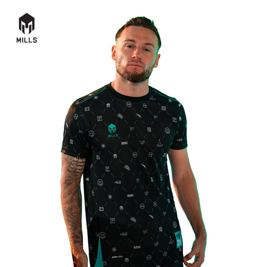 MILLS Baju Olahraga Jersey Sepakbola Football Futsal Soccer Jersey Mark Of Marc 1366