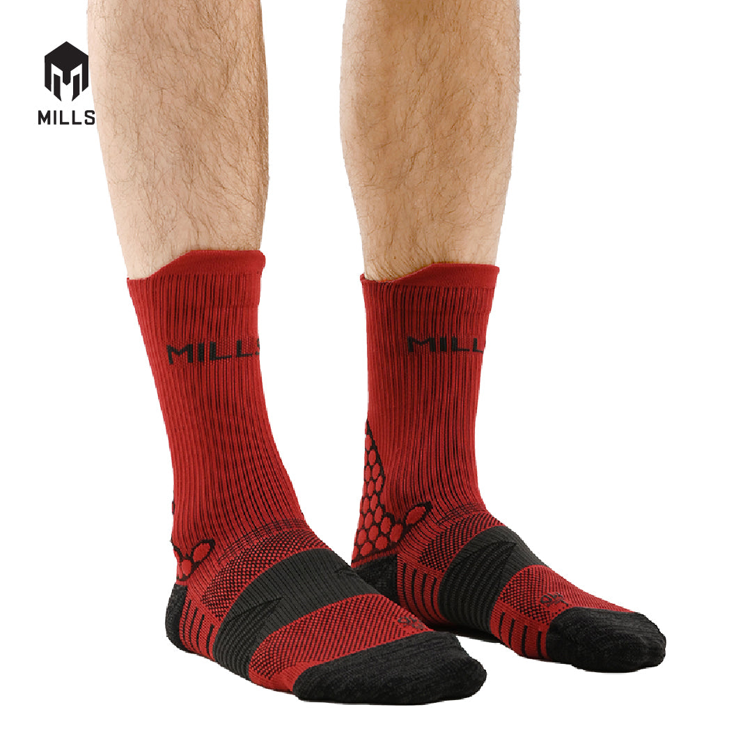 MILLS Kaos Kaki Olahraga Sport Nubar Quarter Socks A1 4003