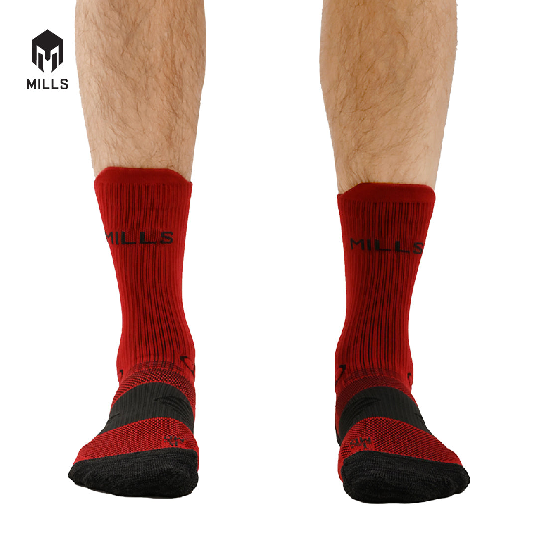 MILLS Kaos Kaki Olahraga Sport Nubar Quarter Socks A1 4003