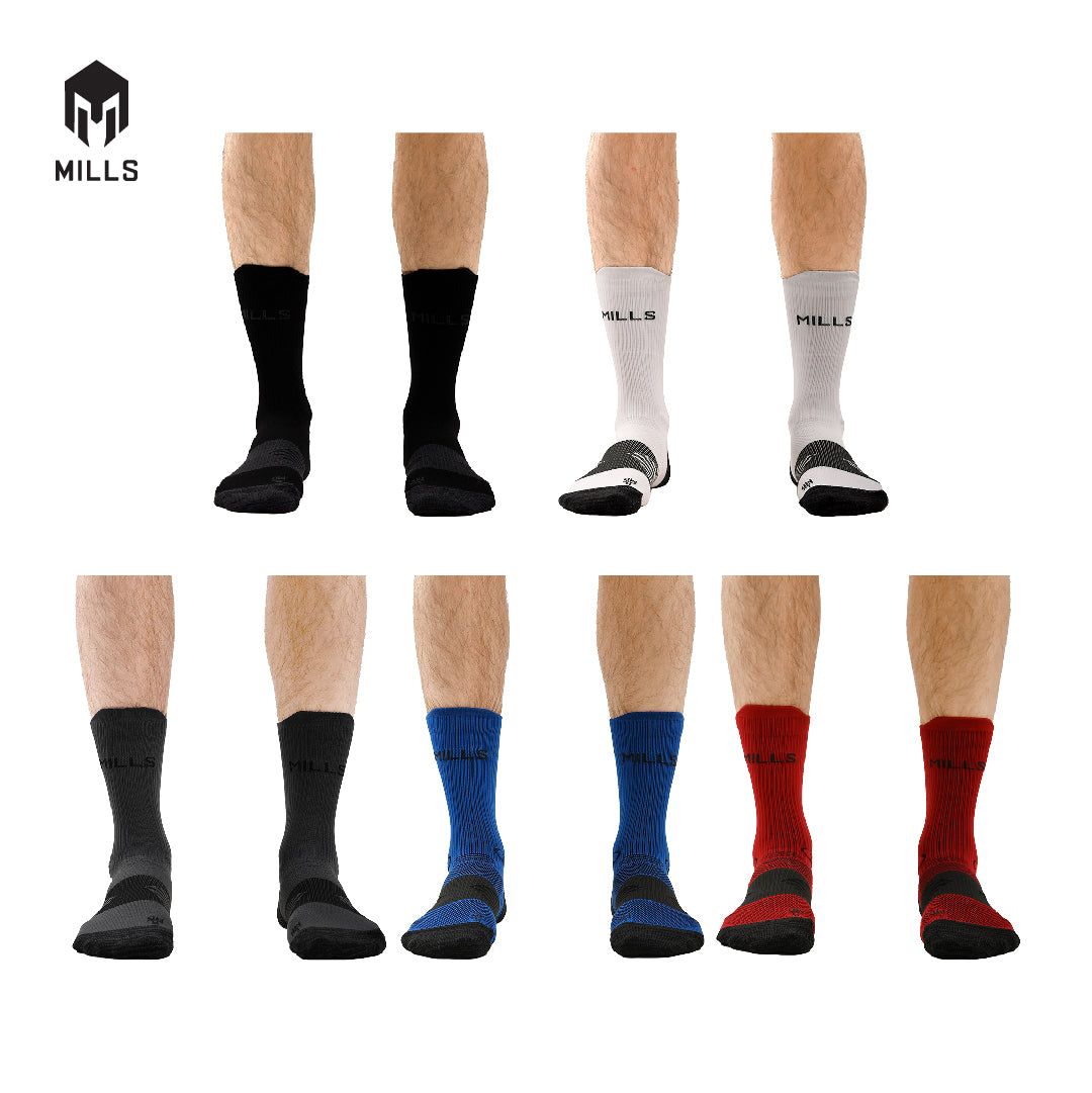 MILLS Kaos Kaki Olahraga Sport Nubar Quarter Socks A1 4003