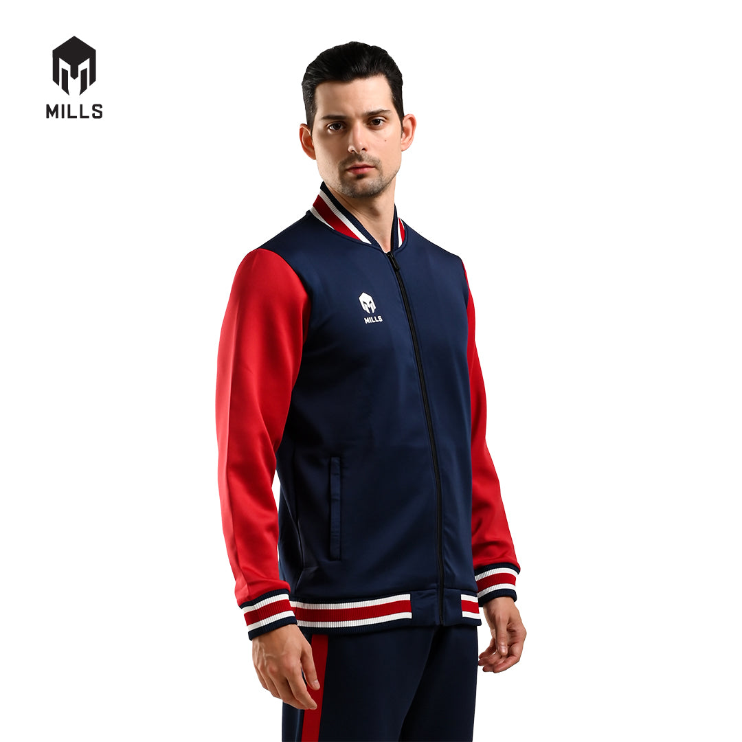 MILLS Jaket Olahraga Muller Varsity Jacket 8133