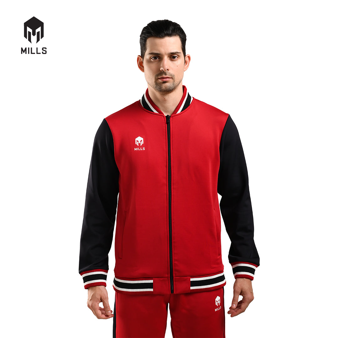 MILLS Jaket Olahraga Muller Varsity Jacket 8133