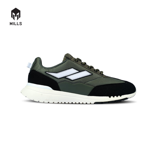 MILLS Sepatu Lifestyle Revolt Raze Olive / Black / Off White 9700711