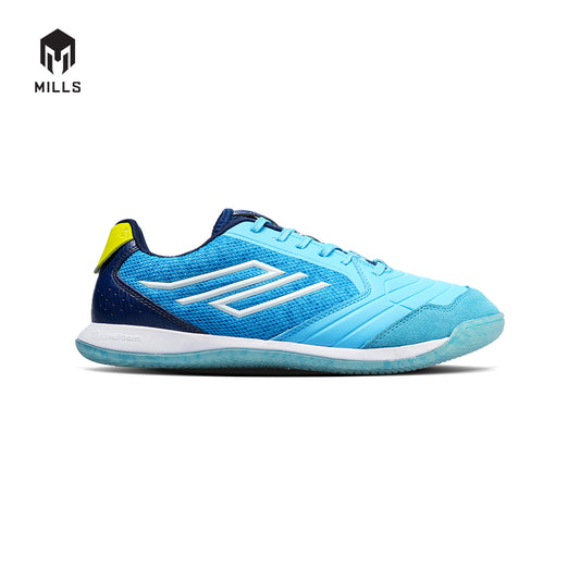 MILLS Sepatu Futsal Voltasala Vista Flame Albagir Sky.Blue/Neon 9501602