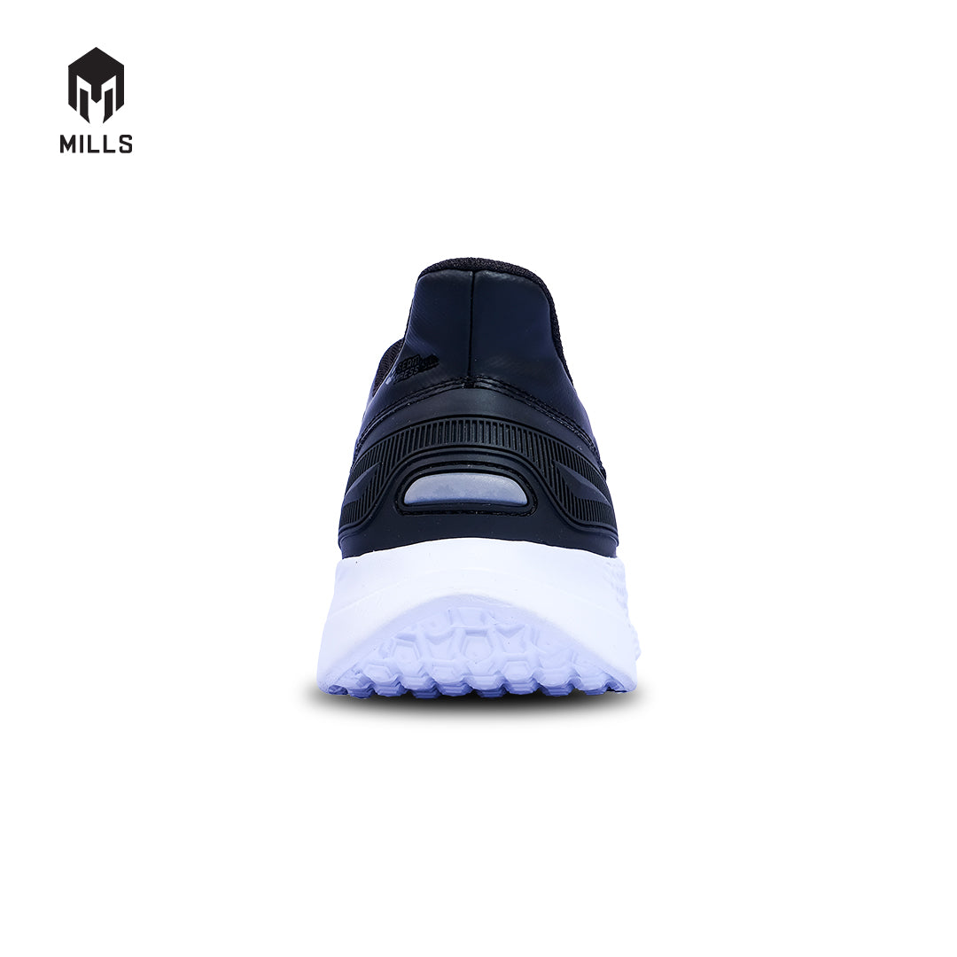 MILLS Sepatu Lari Running Shoes Treximo Saga Black/White 9100305