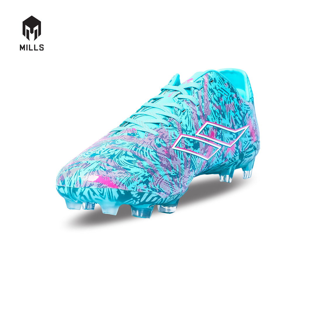 MILLS Sepatu Sepakbola TROYA CHAOS FG Tosca / Magenta / White 9302006