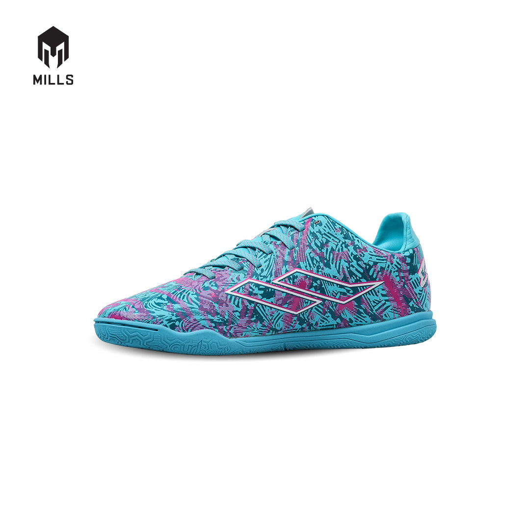 MILLS Sepatu Futsal TROYA CHAOS IN JR Tosca / Magenta / White 9800602