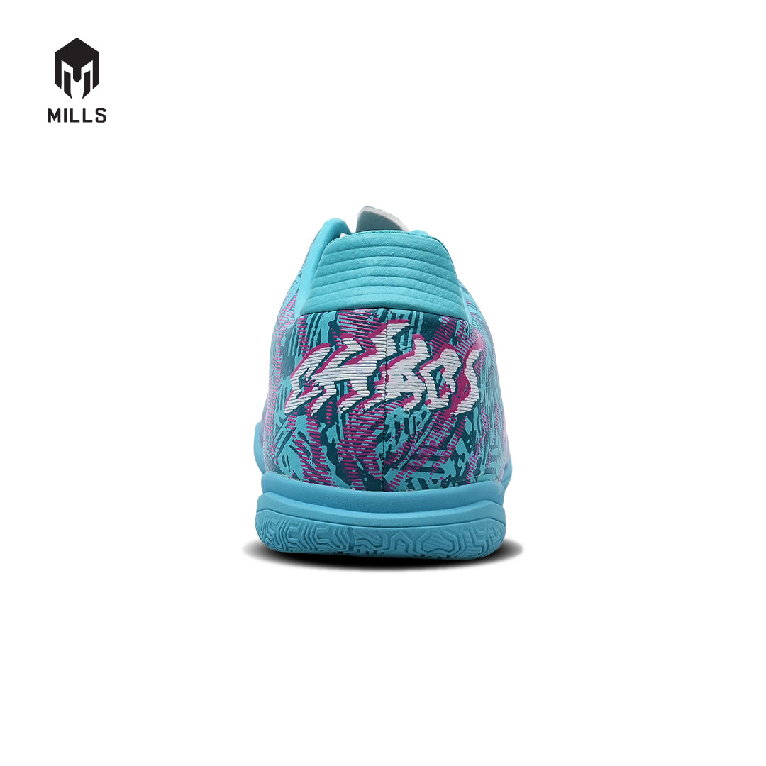 MILLS Sepatu Futsal TROYA CHAOS IN JR Tosca / Magenta / White 9800602