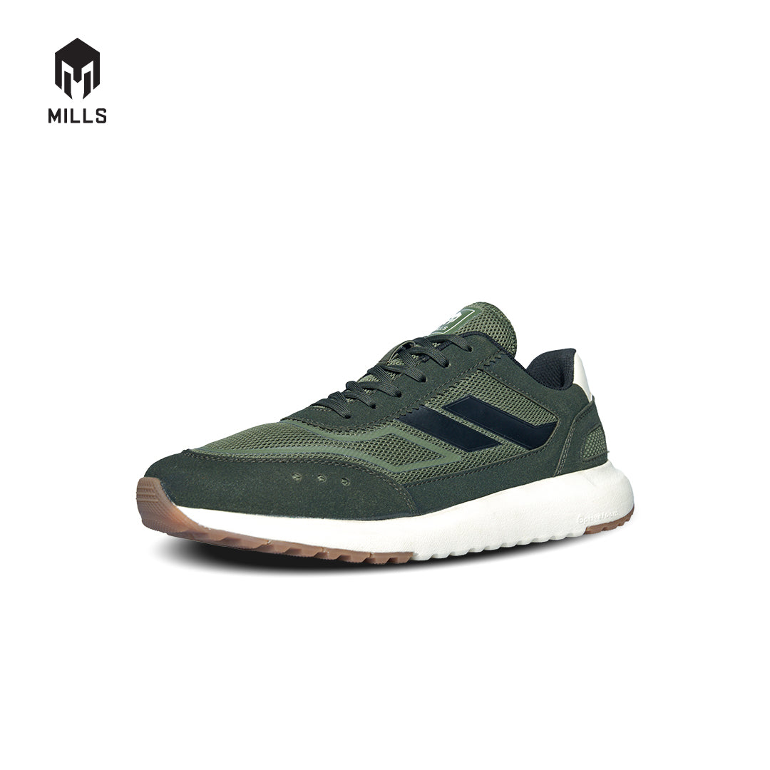 MILLS Sepatu Ultras Clasica Olive / Broken White 9700211