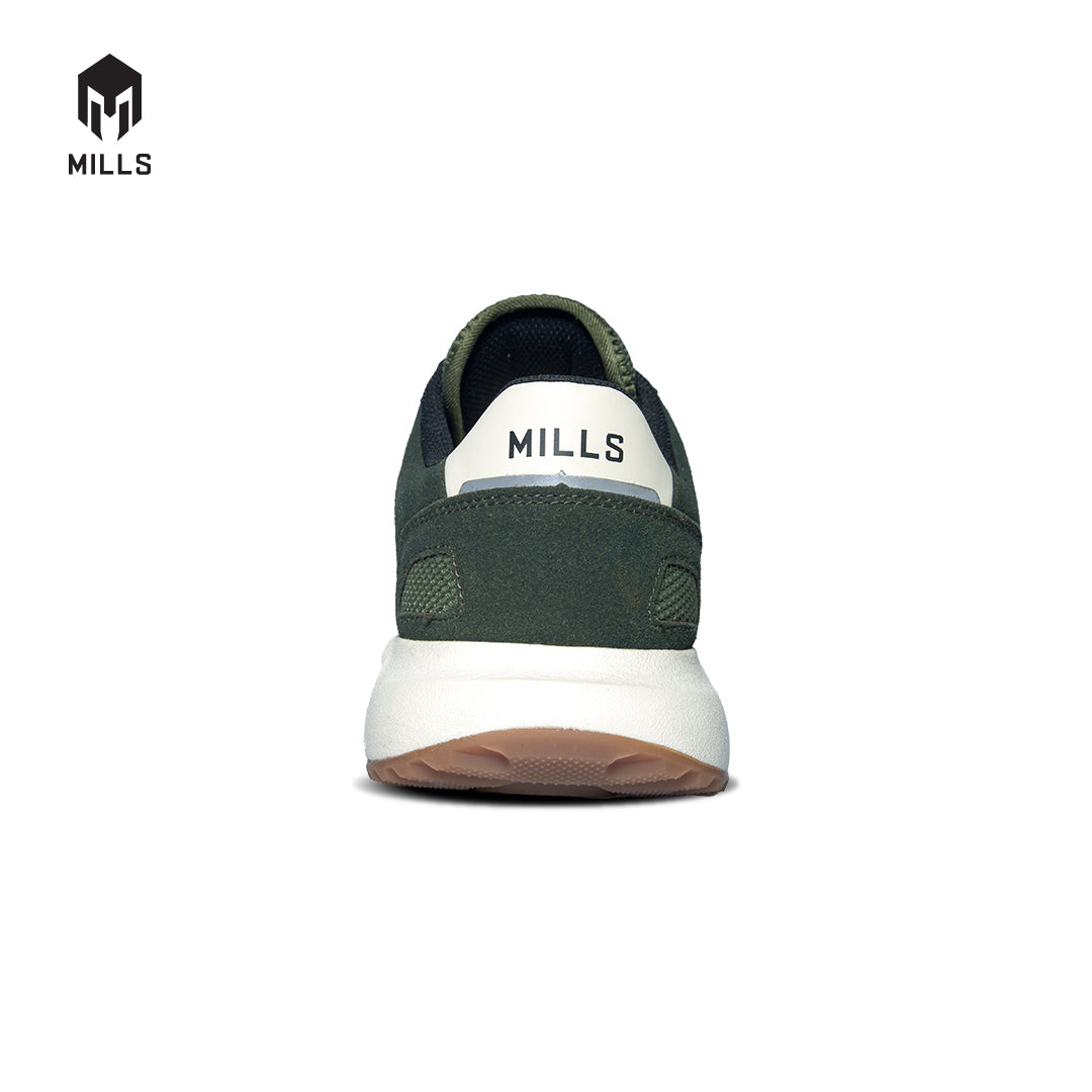 MILLS Sepatu Ultras Clasica Olive / Broken White 9700211