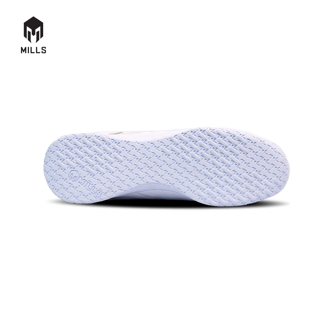 MILLS Sepatu Futsal Voltasala Mirage Academy Pack All White 9501503