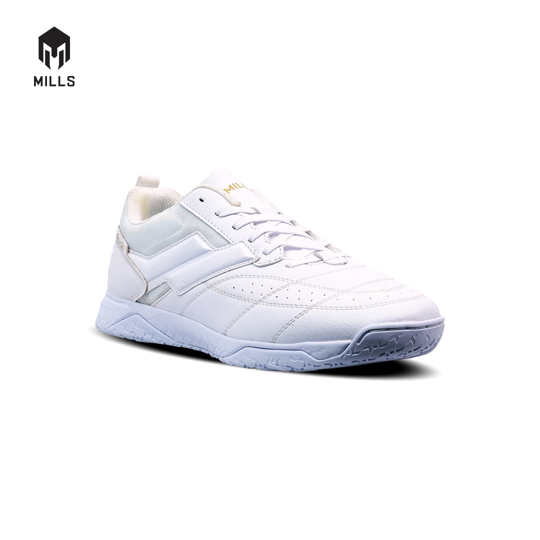 MILLS Sepatu Futsal Voltasala Mirage Academy Pack All White 9501503