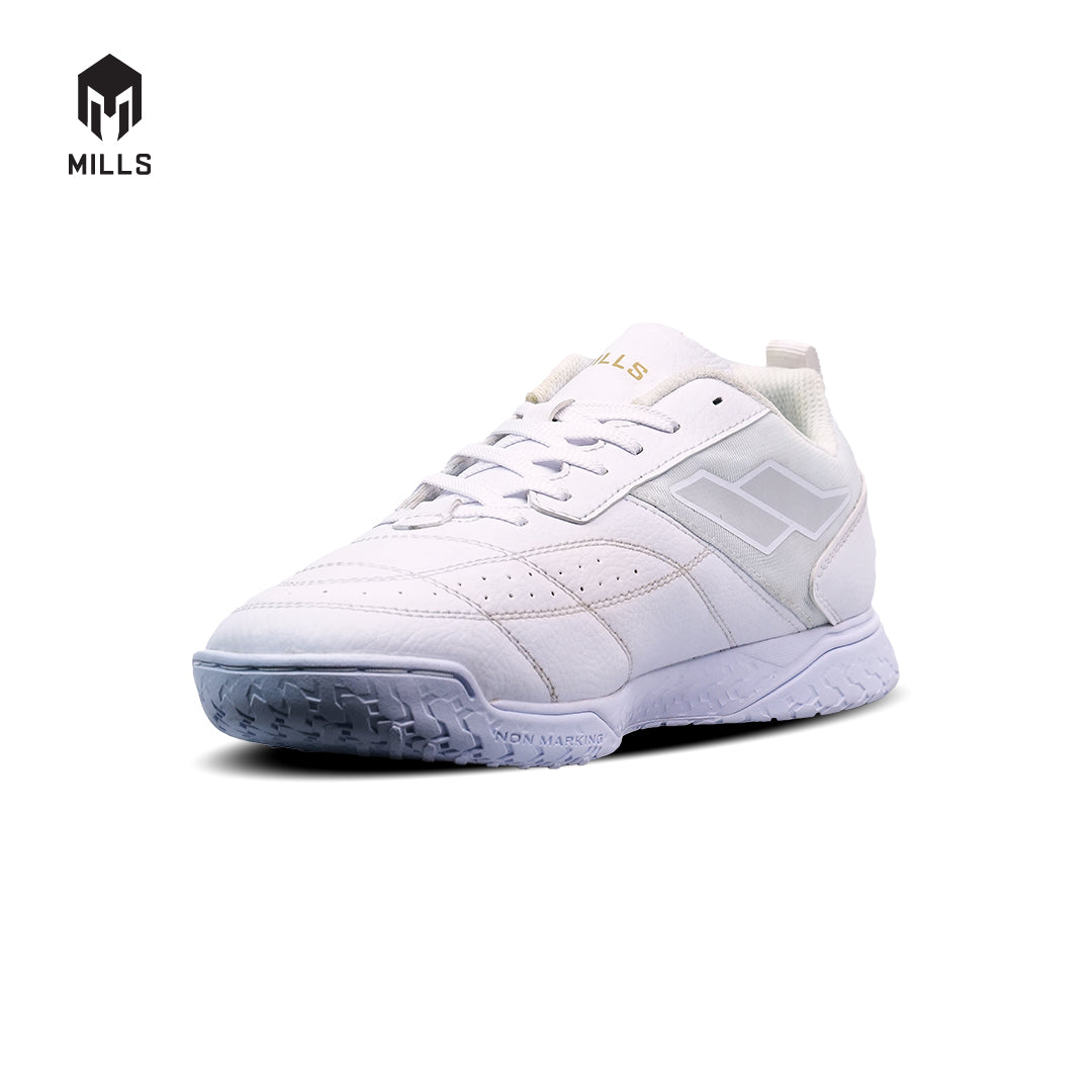 MILLS Sepatu Futsal Voltasala Mirage Academy Pack All White 9501503