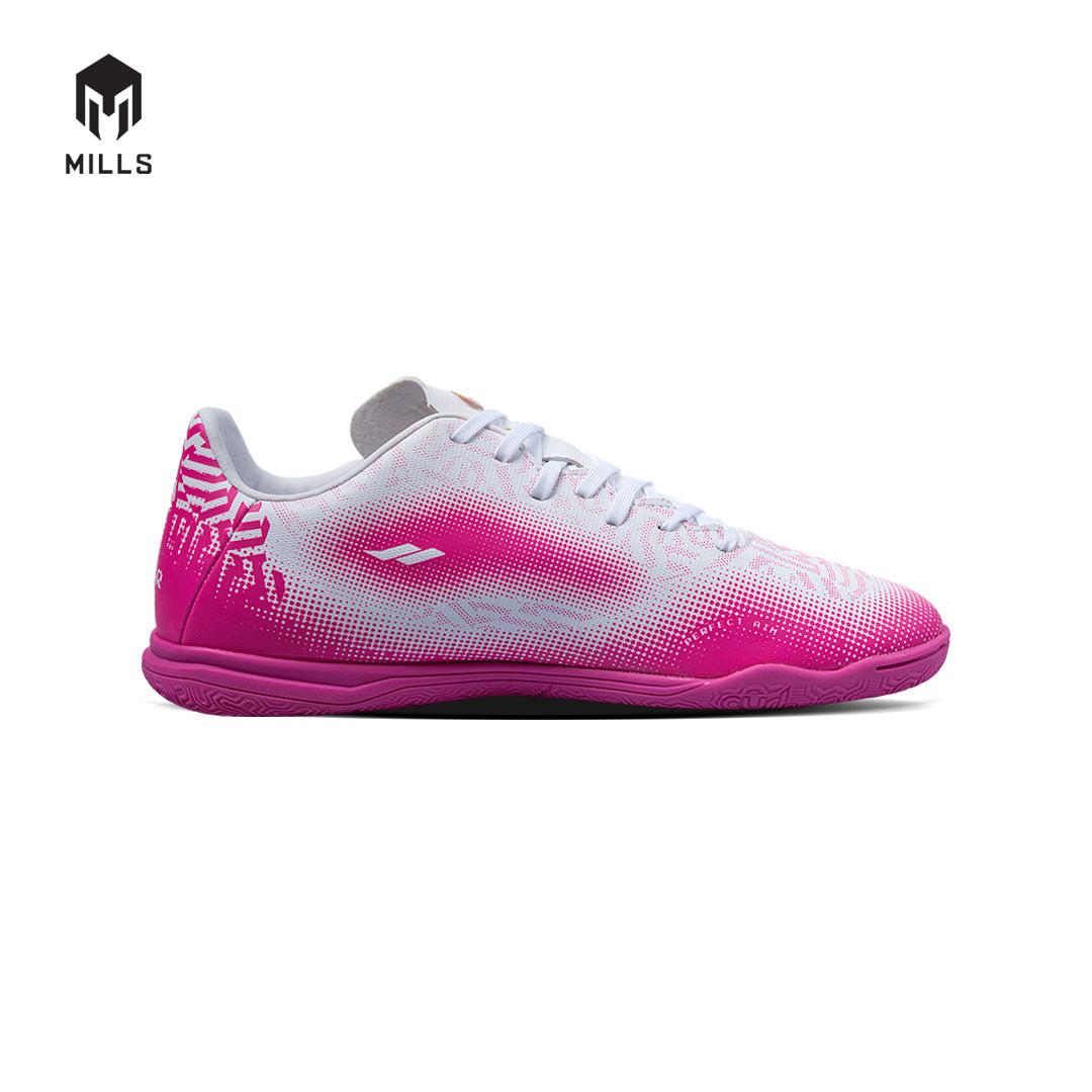 MILLS Sepatu Futsal Blazar IN JR WHITE/MAGENTA 9800704