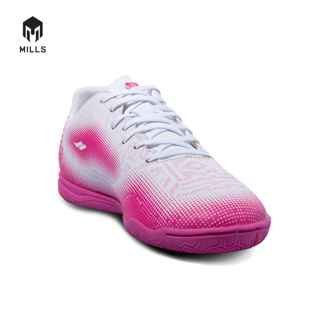 MILLS Sepatu Futsal Blazar IN JR WHITE/MAGENTA 9800704