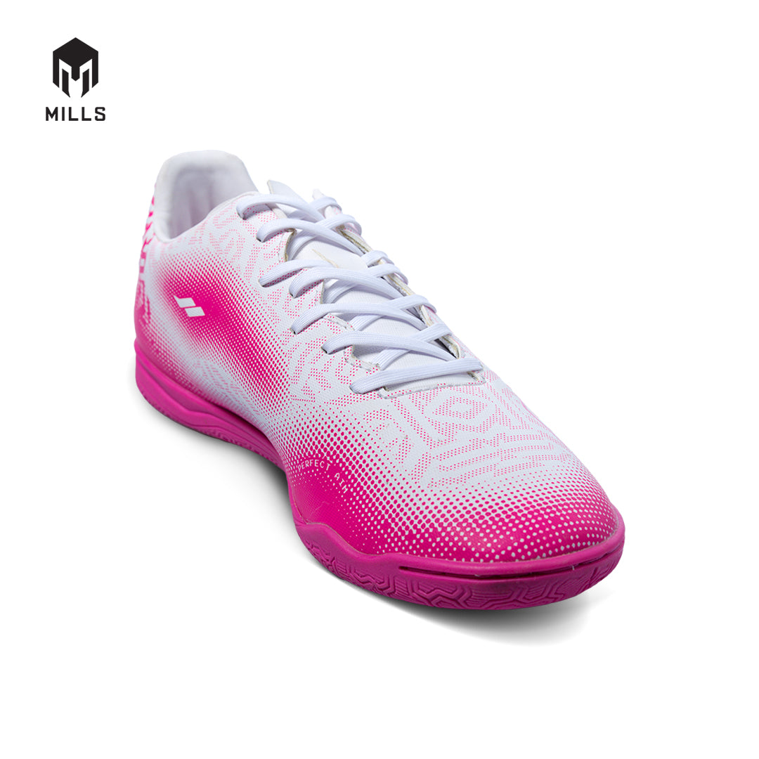 MILLS Sepatu Futsal Blazar IN White / Magenta 9403804