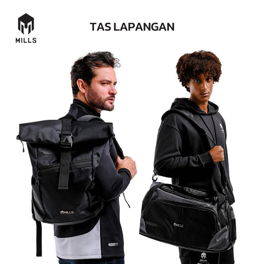 MILLS Tas Lapangan (terdiri dari Backpack & Traveling Bag)