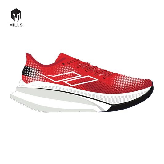 MILLS Running Shoes Red