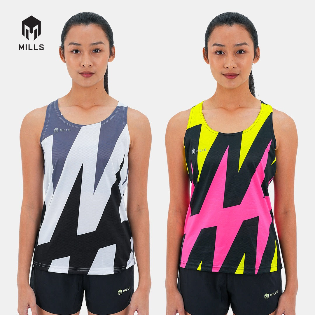 MILLS Singlet Wanita Running Enercharge Running Tank Top Women 01100026