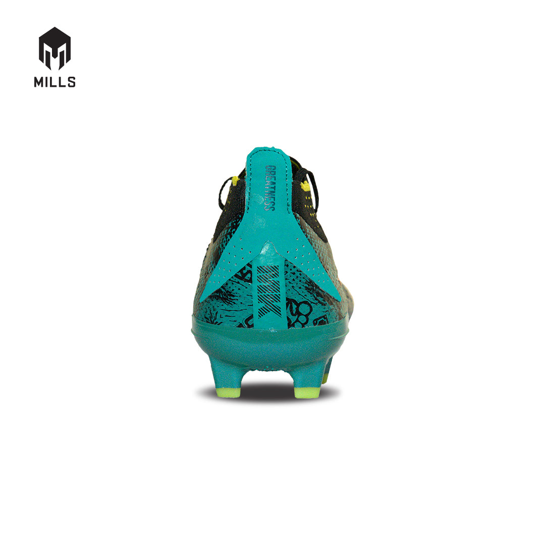 MILLS Sepatu Sepakbola Xyclops ACG MK II Elite FG Phantom. Black / Spectra.Green 9303502