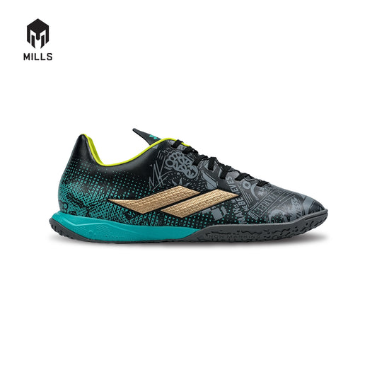 MILLS Sepatu Futsal Xyclops ACG MK II Prime In Phantom. Black / Spectra. Green 9402702