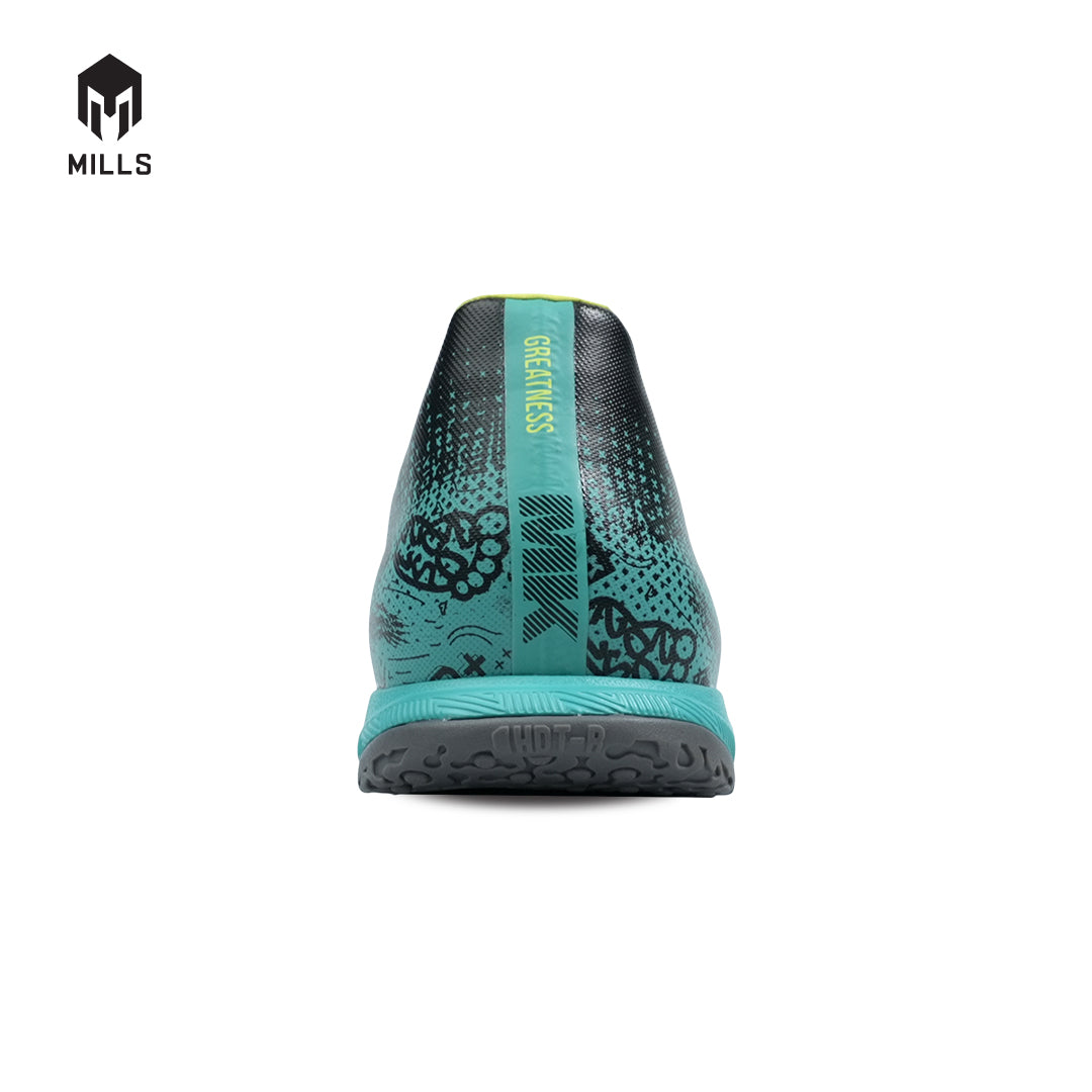 MILLS Sepatu Futsal Xyclops ACG MK II Prime In Phantom. Black / Spectra. Green 9402702