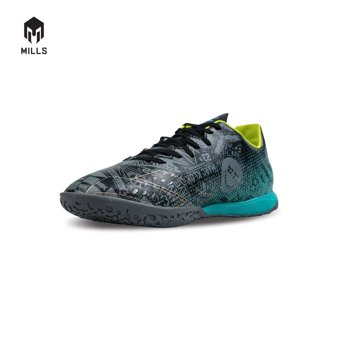 MILLS Sepatu Futsal Xyclops ACG MK II Prime In Phantom. Black / Spectra. Green 9402702