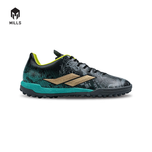 MILLS Sepatu Futsal Xyclops ACG MK II Prime Turf Phantom. Black / Spectra. Green 9001202