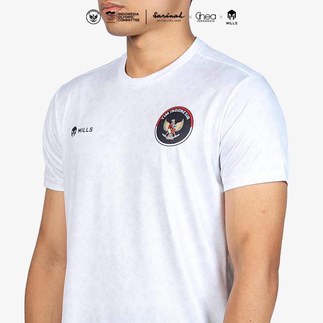 MILLS ASIAN GAMES AWAY ATHLETIC JERSEY MEN WHITE 00101022 20AGM