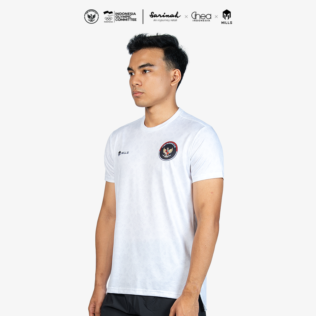 MILLS ASIAN GAMES AWAY ATHLETIC JERSEY MEN WHITE 00101022 20AGM