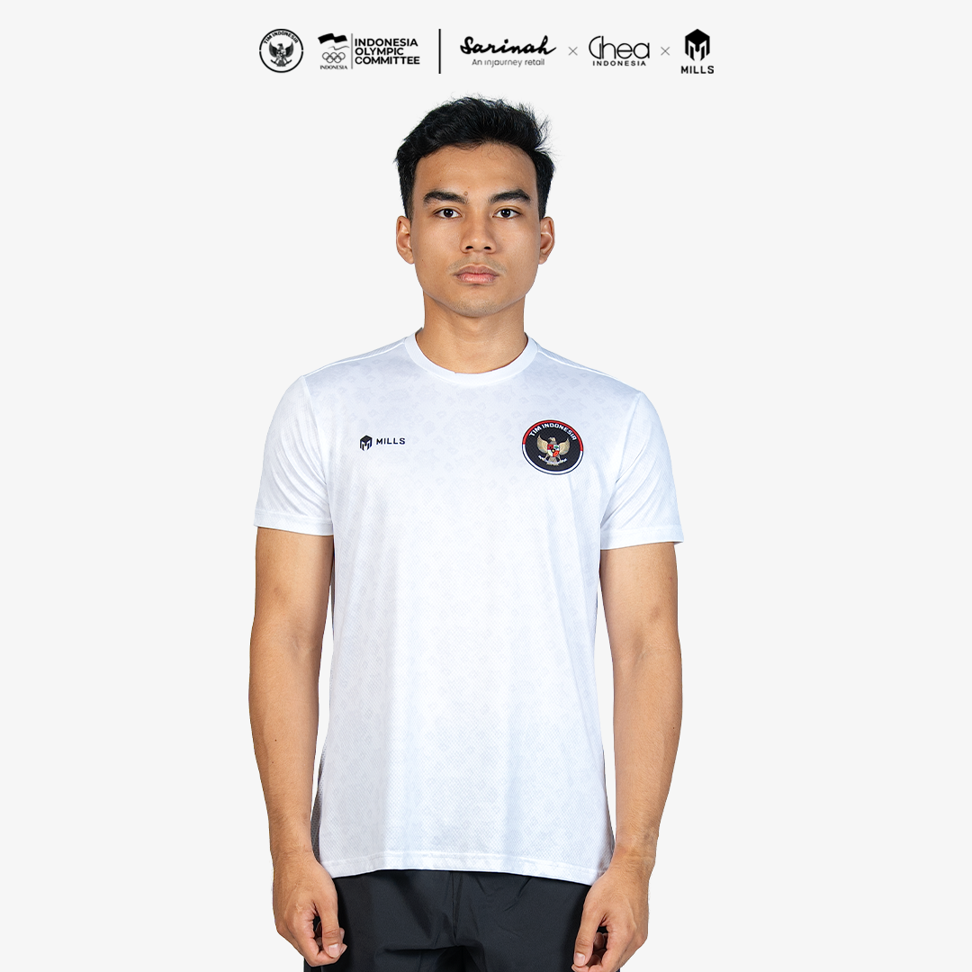 MILLS ASIAN GAMES AWAY ATHLETIC JERSEY MEN WHITE 00101022 20AGM