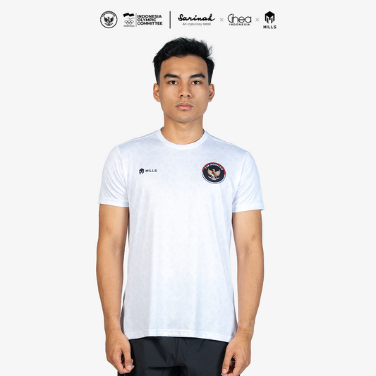 MILLS ASIAN GAMES AWAY ATHLETIC JERSEY MEN WHITE 00101022 20AGM