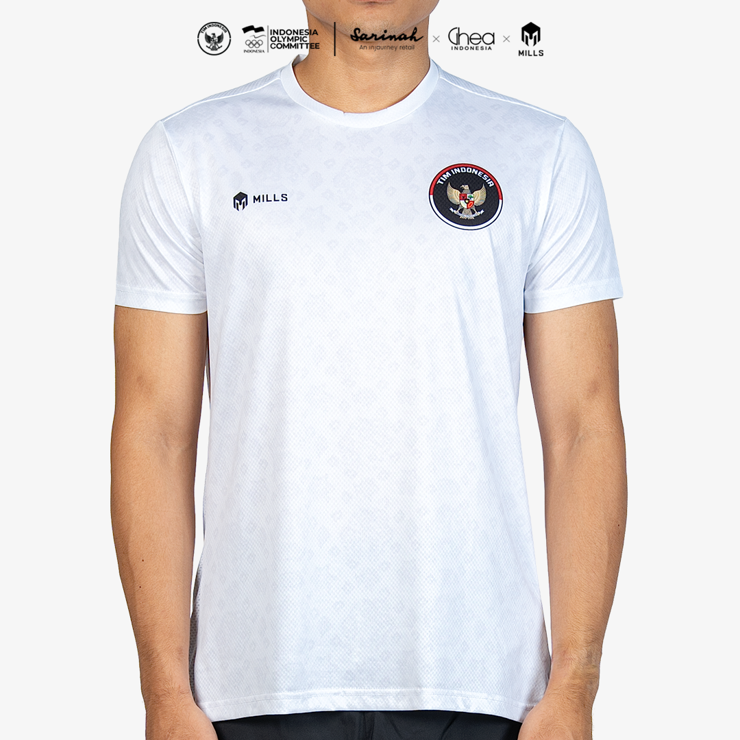 MILLS ASIAN GAMES AWAY ATHLETIC JERSEY MEN WHITE 00101022 20AGM