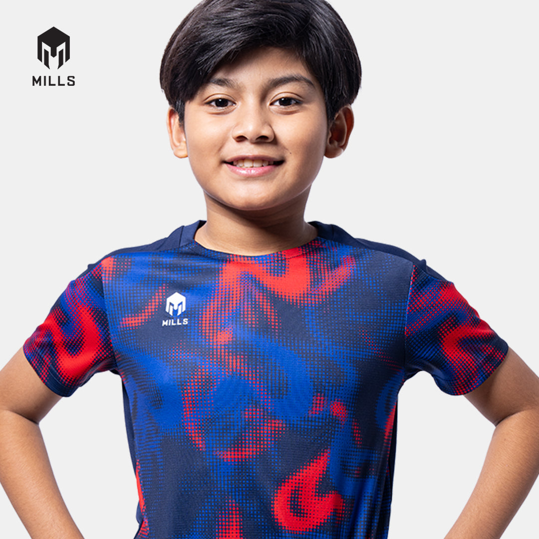 MILLS BAJU OLAHRAGA SEPAKBOLA FUTSAL SOCCER AURA FOOTBALL JERSEY KIDS 00100118